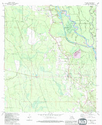 Download a high-resolution, GPS-compatible USGS topo map for Hickory, LA (1994 edition)