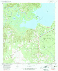 Download a high-resolution, GPS-compatible USGS topo map for Holloway, LA (1983 edition)