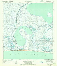 Download a high-resolution, GPS-compatible USGS topo map for Holly Beach, LA (1955 edition)