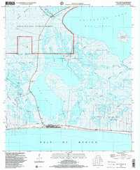 Download a high-resolution, GPS-compatible USGS topo map for Holly Beach, LA (2000 edition)