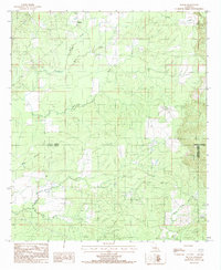 Download a high-resolution, GPS-compatible USGS topo map for Holum, LA (1985 edition)