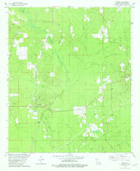 Download a high-resolution, GPS-compatible USGS topo map for Hughes, LA (1981 edition)