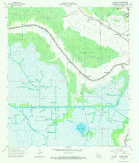 Download a high-resolution, GPS-compatible USGS topo map for Humphreys, LA (1973 edition)