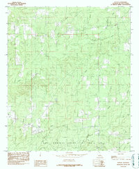 Download a high-resolution, GPS-compatible USGS topo map for Hunter, LA (1984 edition)
