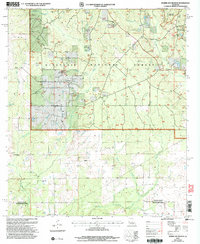Download a high-resolution, GPS-compatible USGS topo map for Hurricane Branch, LA (2005 edition)