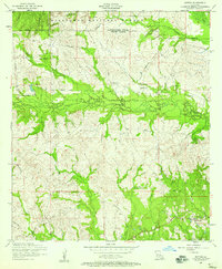 Download a high-resolution, GPS-compatible USGS topo map for Hutton, LA (1958 edition)