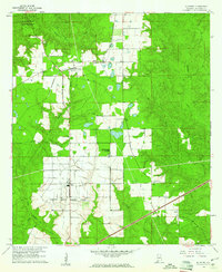 preview thumbnail of historical topo map of Louisiana, United States in 1960