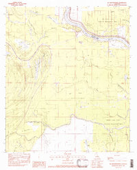 preview thumbnail of historical topo map of Avoyelles County, LA in 1982