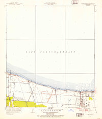 preview thumbnail of historical topo map of Jefferson County, LA in 1952