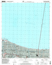 preview thumbnail of historical topo map of Jefferson County, LA in 1998