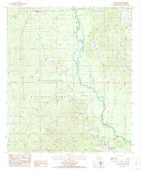 Download a high-resolution, GPS-compatible USGS topo map for Iron Branch, LA (1986 edition)