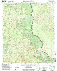 Download a high-resolution, GPS-compatible USGS topo map for Iron Branch, LA (2005 edition)