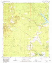 Download a high-resolution, GPS-compatible USGS topo map for Ivan, LA (1981 edition)