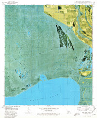 Download a high-resolution, GPS-compatible USGS topo map for Jacks Point Island, LA (1980 edition)
