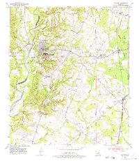 Download a high-resolution, GPS-compatible USGS topo map for Jackson, LA (1975 edition)