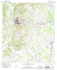 Download a high-resolution, GPS-compatible USGS topo map for Jackson, LA (1994 edition)