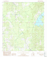 Download a high-resolution, GPS-compatible USGS topo map for Jamestown, LA (1986 edition)