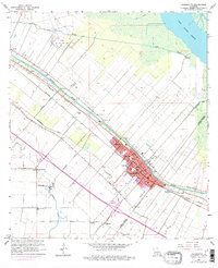 Download a high-resolution, GPS-compatible USGS topo map for Jeanerette, LA (1978 edition)