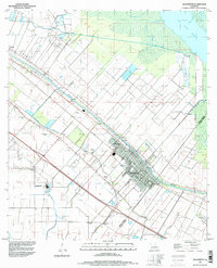Download a high-resolution, GPS-compatible USGS topo map for Jeanerette, LA (1998 edition)