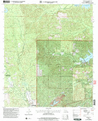 Download a high-resolution, GPS-compatible USGS topo map for Jericho, LA (2005 edition)