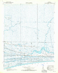 Download a high-resolution, GPS-compatible USGS topo map for Johnsons Bayou, LA (1970 edition)