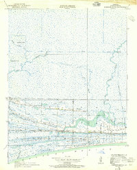 Download a high-resolution, GPS-compatible USGS topo map for Johnsons Bayou, LA (1955 edition)