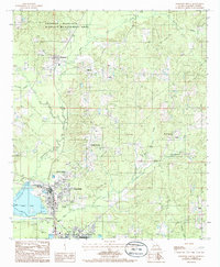 Download a high-resolution, GPS-compatible USGS topo map for Jonesboro North, LA (1986 edition)