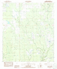 Download a high-resolution, GPS-compatible USGS topo map for Kernan, LA (1986 edition)