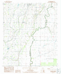 Download a high-resolution, GPS-compatible USGS topo map for Kilbourne, LA (1988 edition)