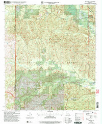Download a high-resolution, GPS-compatible USGS topo map for Kisatchie, LA (2005 edition)