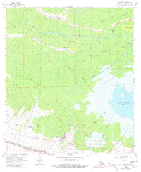 Download a high-resolution, GPS-compatible USGS topo map for Kraemer, LA (1981 edition)