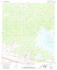 Download a high-resolution, GPS-compatible USGS topo map for Kraemer, LA (1986 edition)