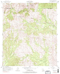 Download a high-resolution, GPS-compatible USGS topo map for Kurthwood, LA (1977 edition)