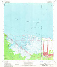Download a high-resolution, GPS-compatible USGS topo map for La Branche, LA (1968 edition)