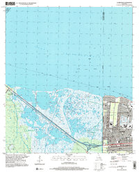 preview thumbnail of historical topo map of St. Charles County, LA in 1999