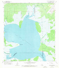 Download a high-resolution, GPS-compatible USGS topo map for Lac Des Allemands, LA (1971 edition)