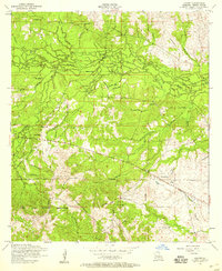 Download a high-resolution, GPS-compatible USGS topo map for Lacamp, LA (1959 edition)
