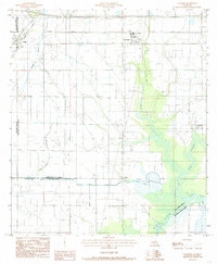 preview thumbnail of historical topo map of Lacassine, LA in 1985