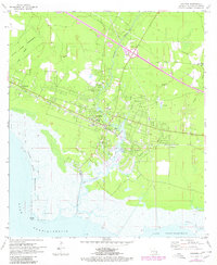 Download a high-resolution, GPS-compatible USGS topo map for Lacombe, LA (1980 edition)