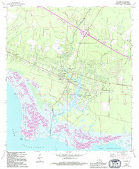 Download a high-resolution, GPS-compatible USGS topo map for Lacombe, LA (1994 edition)
