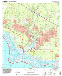 Download a high-resolution, GPS-compatible USGS topo map for Lacombe, LA (2001 edition)