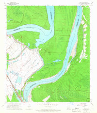 Download a high-resolution, GPS-compatible USGS topo map for Lacour, LA (1966 edition)