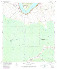 Download a high-resolution, GPS-compatible USGS topo map for Lagan, LA (1989 edition)