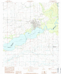 preview thumbnail of historical topo map of Lake Arthur, LA in 1984