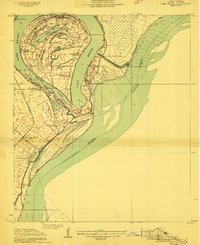 1909 Map of Lake Bruen