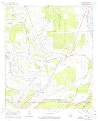Download a high-resolution, GPS-compatible USGS topo map for Lake Bruin, LA (1977 edition)