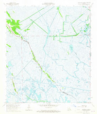 Download a high-resolution, GPS-compatible USGS topo map for Lake Bully Camp, LA (1965 edition)