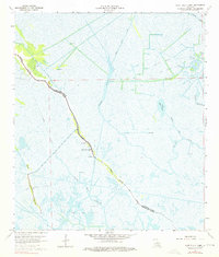 Download a high-resolution, GPS-compatible USGS topo map for Lake Bully Camp, LA (1976 edition)