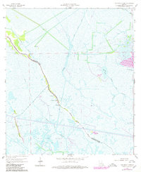 Download a high-resolution, GPS-compatible USGS topo map for Lake Bully Camp, LA (1980 edition)