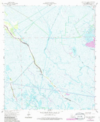 Download a high-resolution, GPS-compatible USGS topo map for Lake Bully Camp, LA (1986 edition)